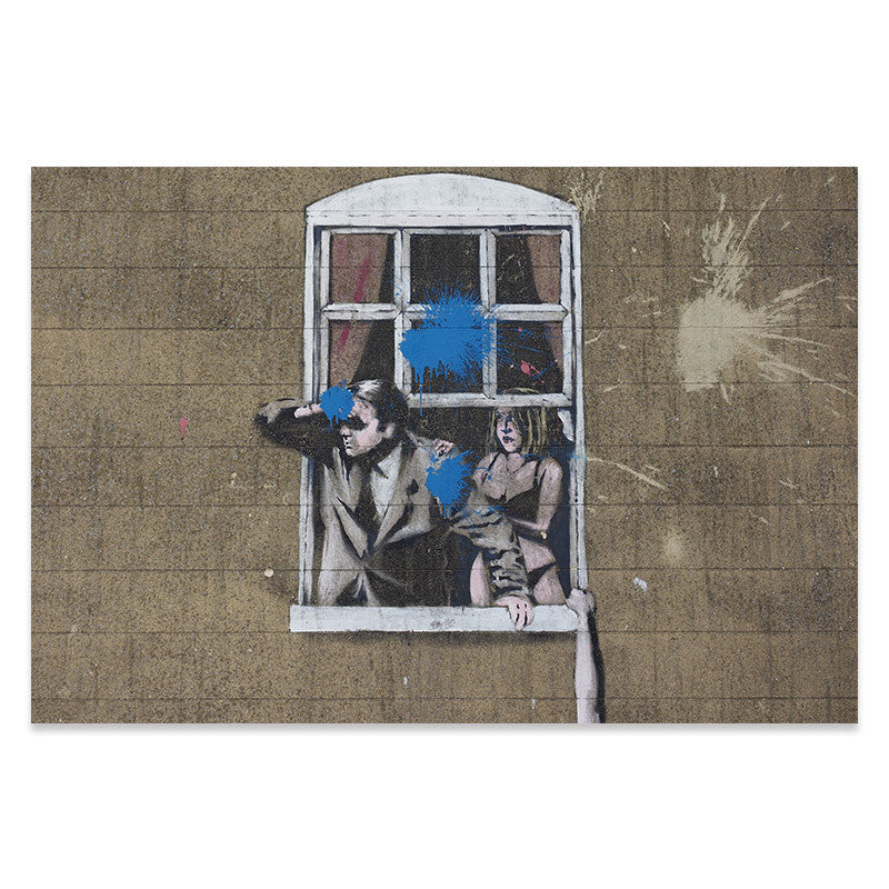 Graffiti Street Art Canvas Poster – Nordic Style Unframed Landscape Wall Painting (Multiple Sizes & Designs)