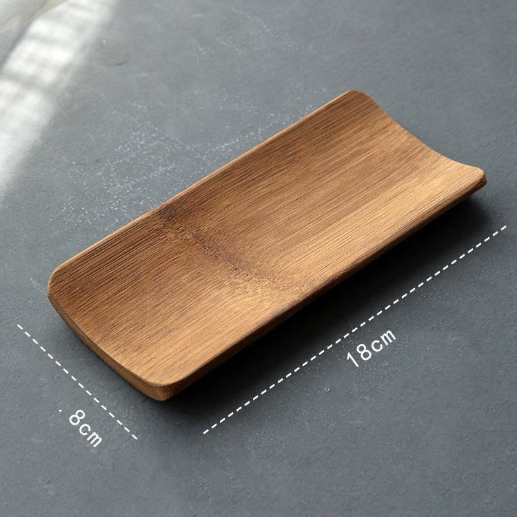 Rustic Wooden Towel Rack – Handcrafted Bamboo Towel Holder | Faceted Design, Distressed Finish