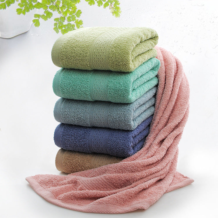 Thickened Cotton Blend Bath & Beach Towel – Soft, Durable & Absorbent