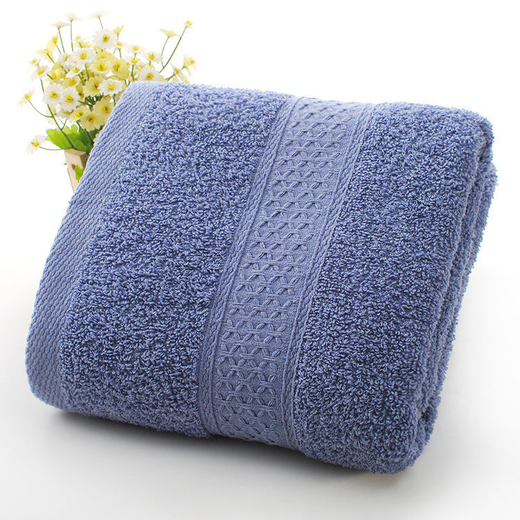 Thickened Cotton Blend Bath & Beach Towel – Soft, Durable & Absorbent