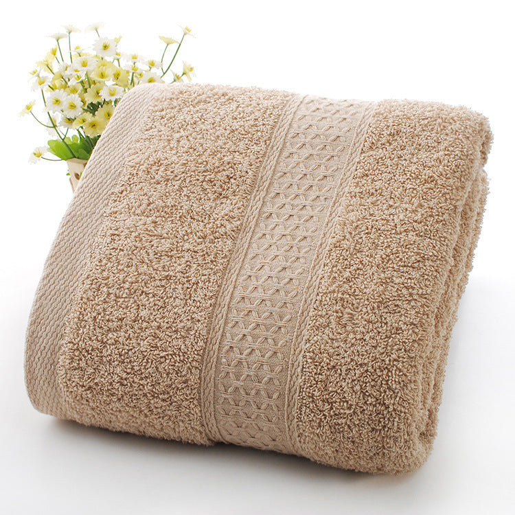 Thickened Cotton Blend Bath & Beach Towel – Soft, Durable & Absorbent