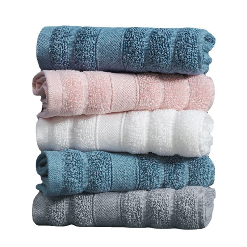 Pure Cotton Hand Towel – Soft & Durable Wide Weave | Multiple Elegant Colors