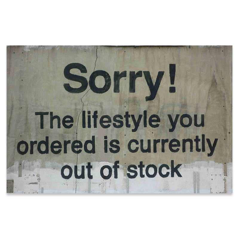 Graffiti Street Art Canvas Poster – Nordic Style Unframed Landscape Wall Painting (Multiple Sizes & Designs)