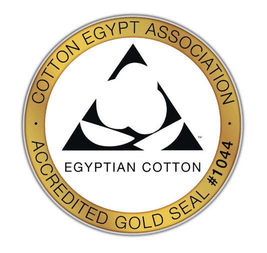 Cotton Egypt Association Accredited Gold Seal Egyptian Cotton