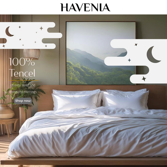 Havenia™ Cooling 100% Vegan Eucalyptus Tencel Lyocell Sheet Set