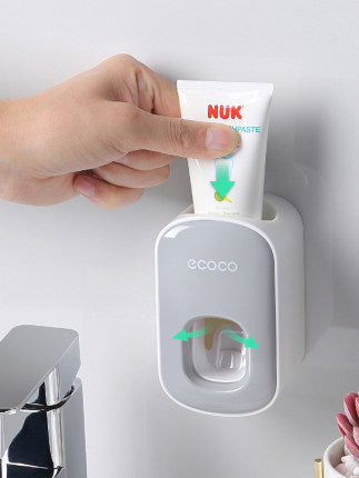 Wall Mounted Automatic Toothpaste Dispenser Bathroom Accessory