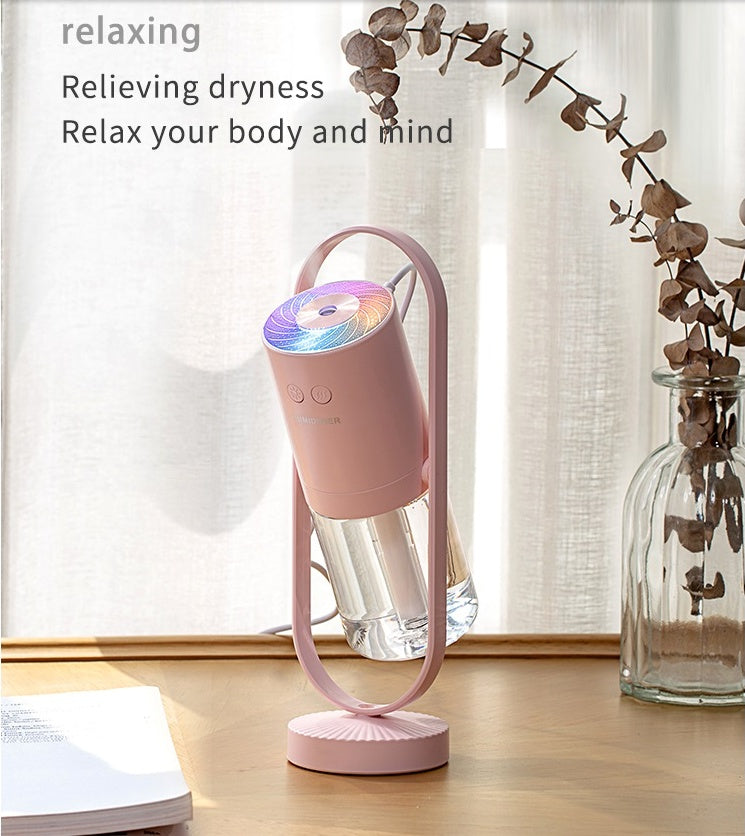 Magic Shadow USB Air Humidifier For Home With Projection Night Lights Ultrasonic Car Mist Maker