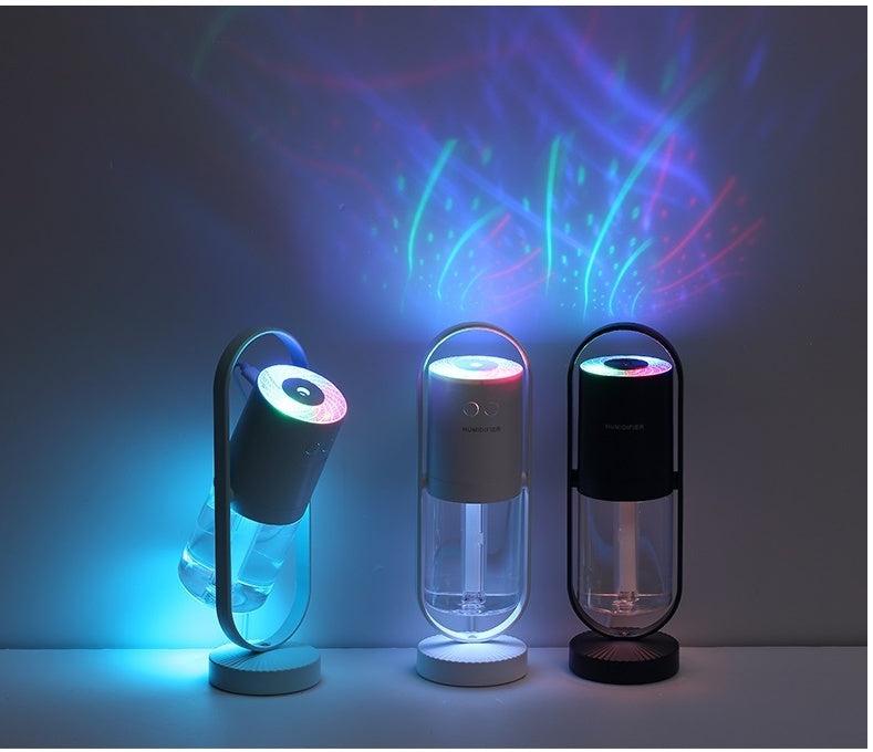 Magic Shadow USB Air Humidifier For Home With Projection Night Lights Ultrasonic Car Mist Maker