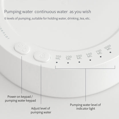 Automatic Rechargeable Electric Desk Water Dispenser