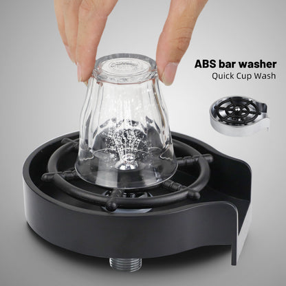 High-Pressure Automatic Cup Pitcher Washer Counter Sink Bar Kitchen Tool