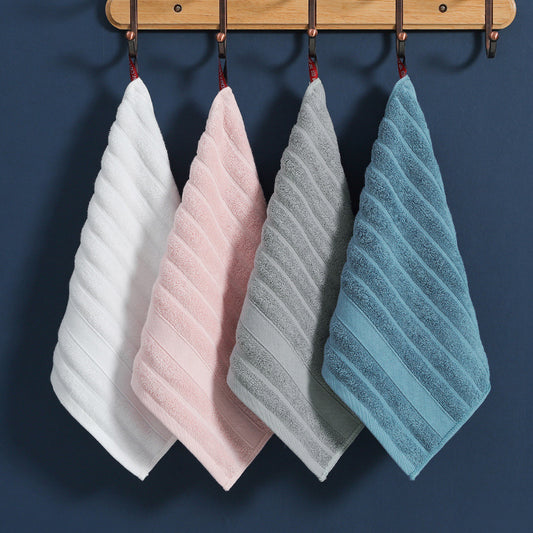 Pure Cotton Hand Towel – Soft & Durable Wide Weave | Multiple Elegant Colors