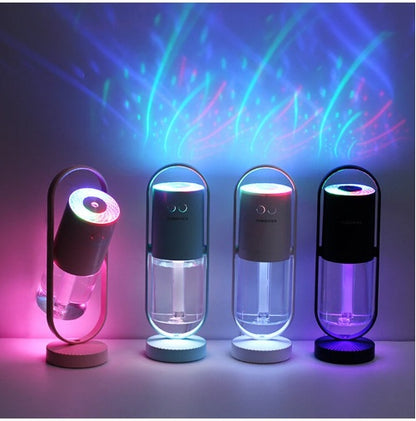 Magic Shadow USB Air Humidifier For Home With Projection Night Lights Ultrasonic Car Mist Maker