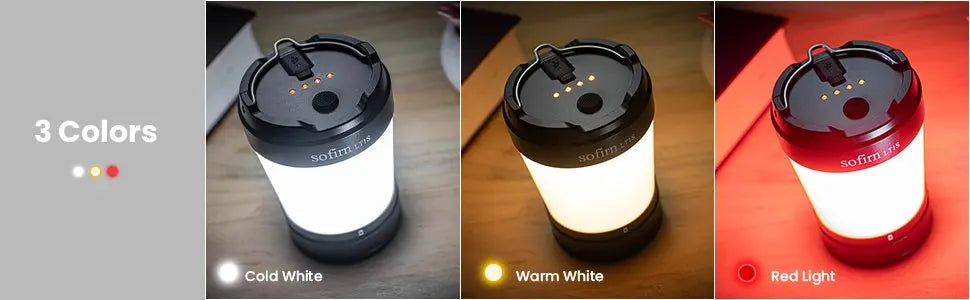 Sofirn LT1S LED Flashlight - High-Power, Rechargeable, Waterproof Outdoor Light with Variable Color Temperature, Shock Resistance & Multiple Lighting Modes