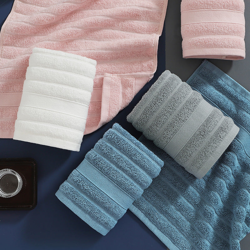 Pure Cotton Hand Towel – Soft & Durable Wide Weave | Multiple Elegant Colors